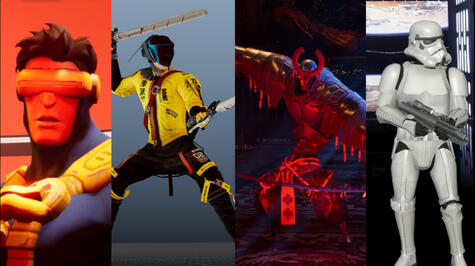 Gameplay keyframe Animation Reel