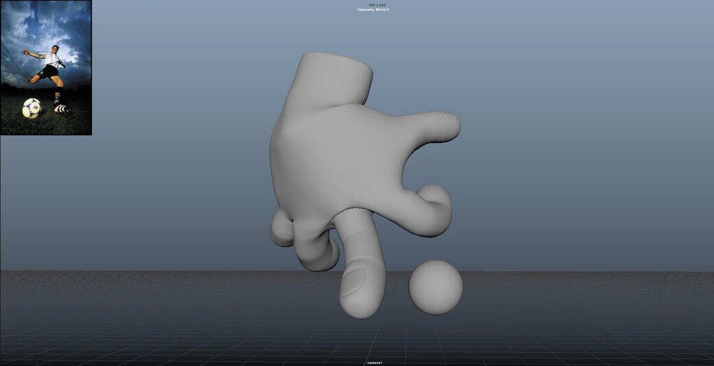 Stylized Hand