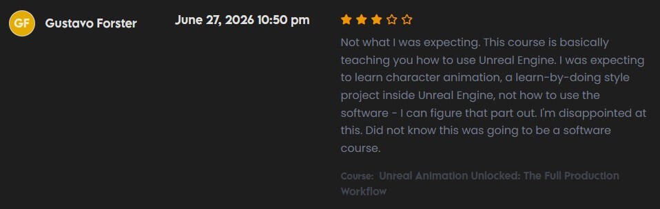 Gustavo Forster Course Review